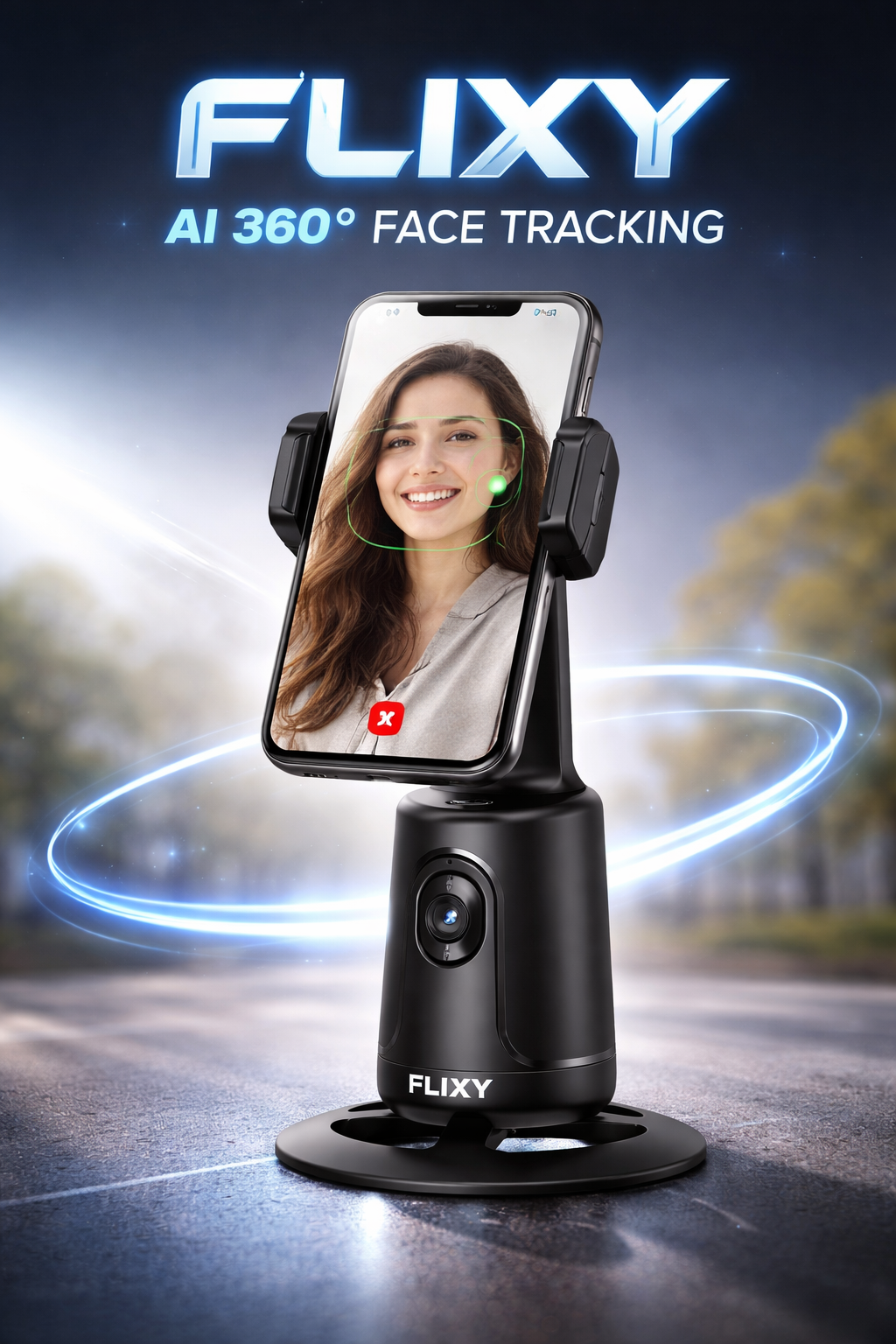 FLIXY Smart AI 360 Auto Face Tracking Gimbal