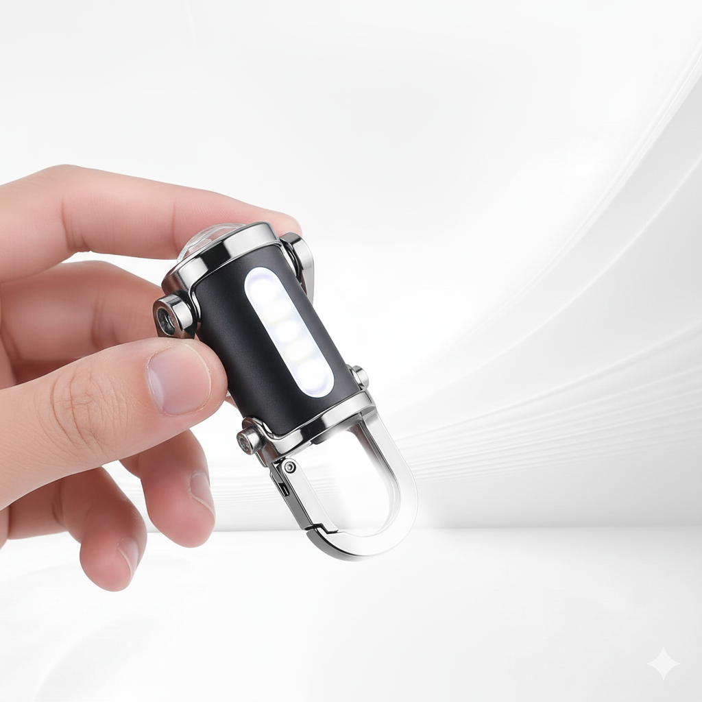 Rechargeable Keychain Flashlights, Lumens EDC Mini Flashlights