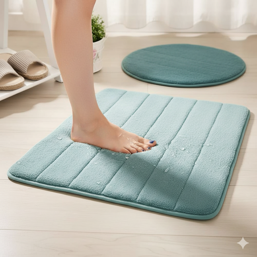 Aqua Memory Foam Water Absorbent Soft Bath mat