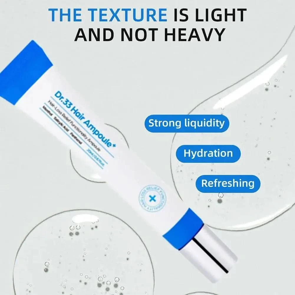 Bodywise Rollerball Nourishing Hair Essence Refreshing Anti - Frizz Hair Serum Long - lasting Oil Control Natural Formula Hair Care - HighForYouStore