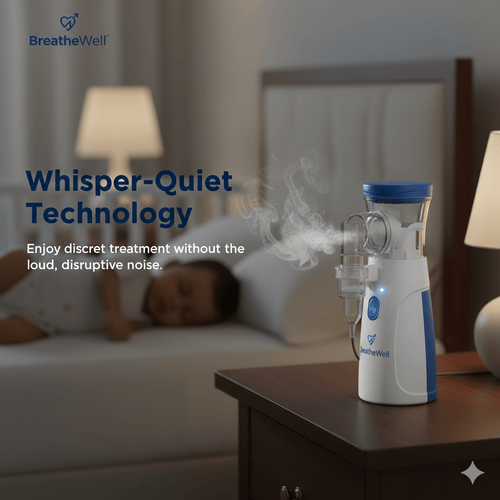 BreatheWell Portable UltraSonic Nebulizer - HighForYouStore