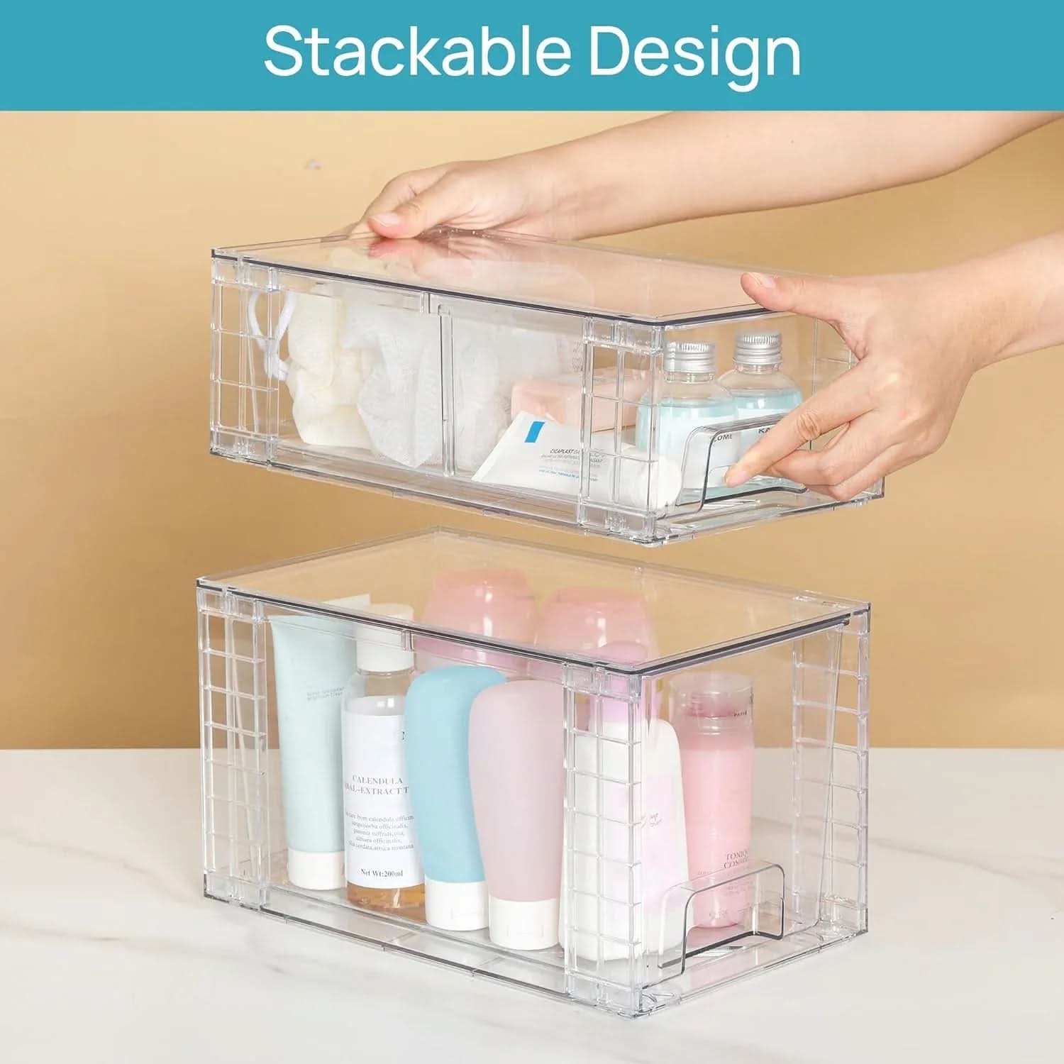 ClearStack™ Modular Storage Organizer