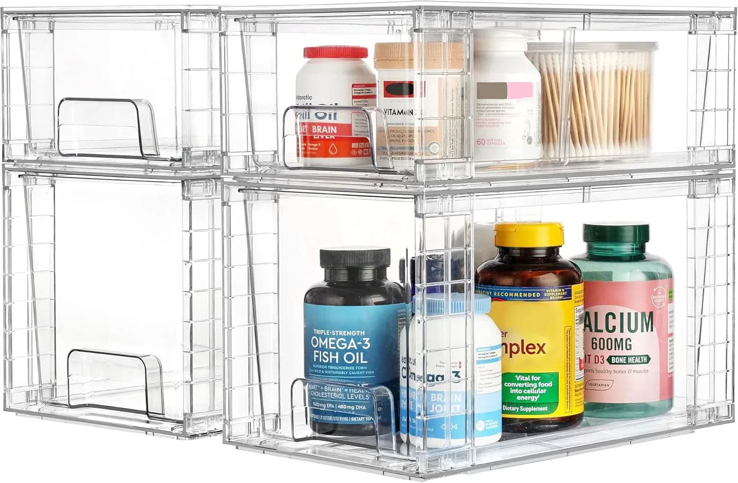 ClearStack™ Modular Storage Organizer